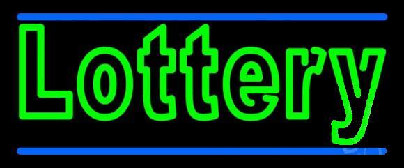 Lottery Neon Sign